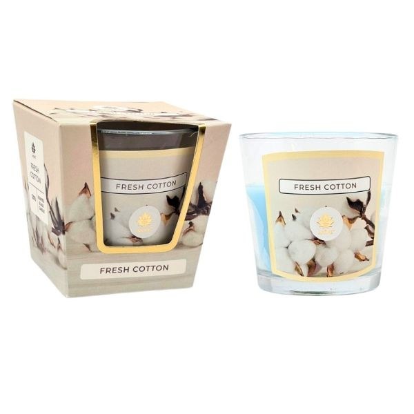 Svíčka Svěží bavlna 120g Svíčka Svěží bavlna 120g