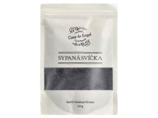 Vosk černý 250g+4 knoty na syp.svíčky