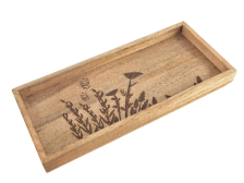 Podnos Louka 16x36cm, mangovník