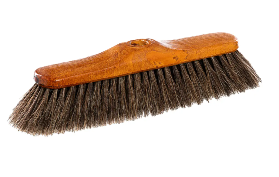 Smeták na hůl 28cm žíně/hrubý závit, imitace dřeva - Domácnost a úklid úklidové pomůcky a prostředky