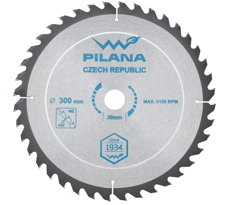 Kotouč pil. SK300x2,8x30mm/40Z měk.+tvrdé dřevo Pilana Kotouč pil. SK300x2,8x30mm/40Z měk.+tvrdé dřevo Pilana - Kotouče řezné