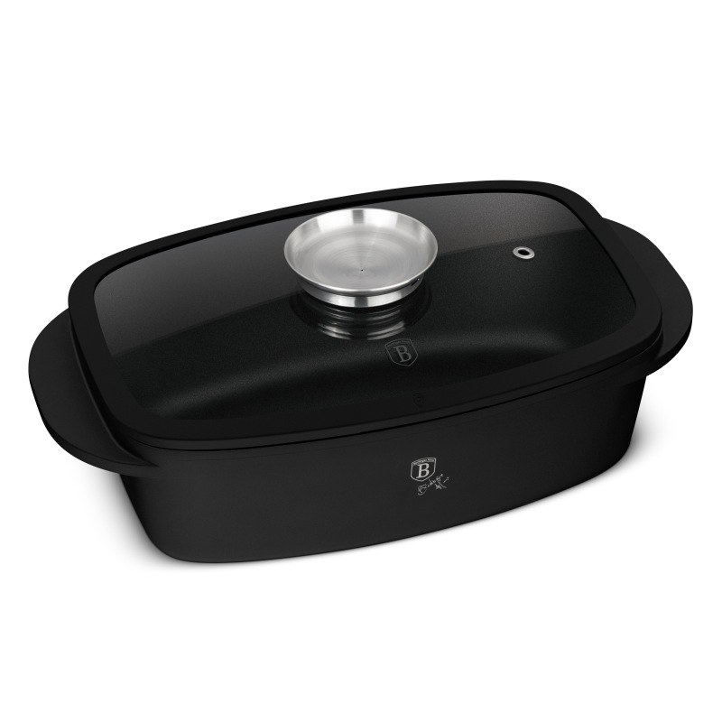 Pekáč s poklicí Matte Black Collection titanový povrch - Kuchyně nádobí, příslušenství