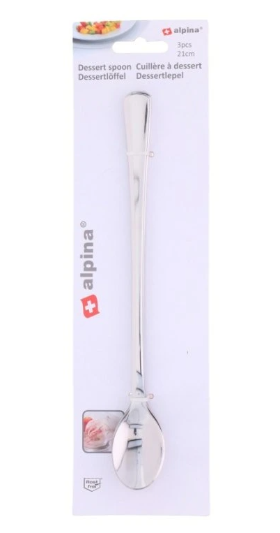 Sada limonádových lžiček 21cm Alpina 3ks - Kuchyně stolování