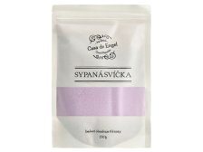 Vosk sv.fialový 250g+4 knoty na syp.svíčky