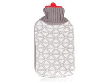 Termofor 2l dekor Triangles, pletený potah