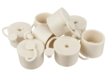 Zátka kvasná 32x28mm+uzávěr bílá, PVC