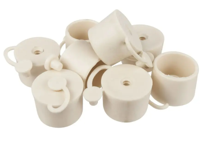 Zátka kvasná 32x28mm+uzávěr bílá, PVC - Kuchyně skladování a zavařování potravin a nápojů