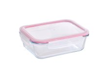 Dóza 1,5l s víkem sklo/plast