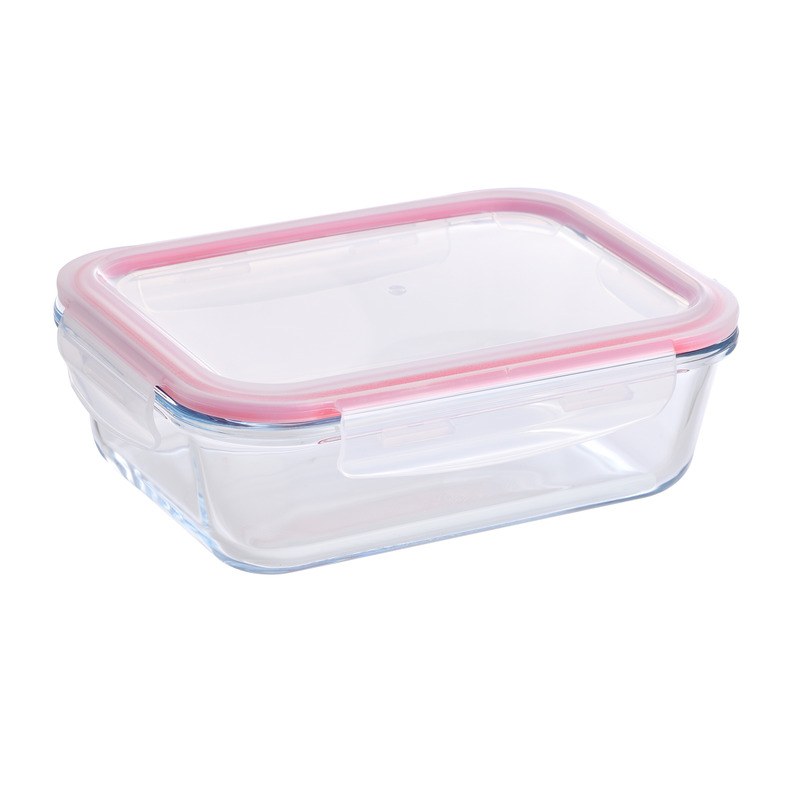 Dóza 1,5l s víkem sklo/plast 