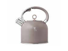 Konvice pískací 3l skleněné víko Taupe Collection