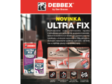 ULTRA FIX (lepidlo 50g + aktivátor 200ml) DEBBEX