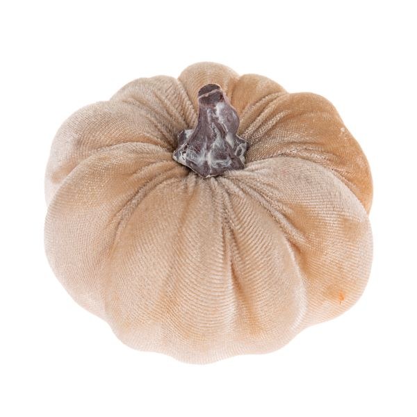 Dýně 11cm světlá, PH/textil.povrch Dýně 11cm světlá, PH/textil.povrch - Domácnost a úklid Podzim + Halloween