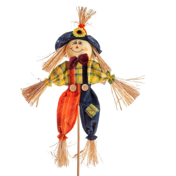 Strašák 68cm zápich Strašák 68cm zápich - Domácnost a úklid Podzim + Halloween