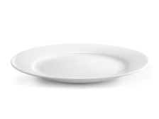 Talíř dezertní 19cm bílý Praktik, nedekor