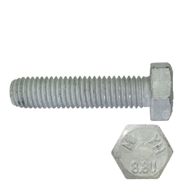 Šroub ŠHL M16x45 žárový zinek 10.9 - Šrouby metrické šestihranná hlava - částečný závit žárový zinek